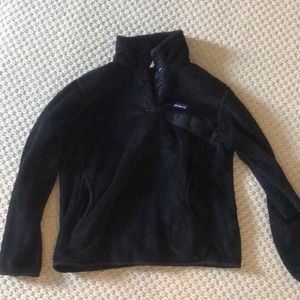 patagonia re tool fleece black m